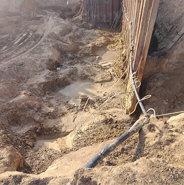 Анапа, район ж/д вокзала. Эрозия грунта